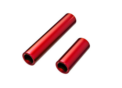 Traxxas Driveshafts, center, female, 6061-T6 aluminum (Red-anodized) (front & rear) Traxxas Driveshafts, center, female, 6061-T6 aluminum (Red-anodized) (front & rear)
