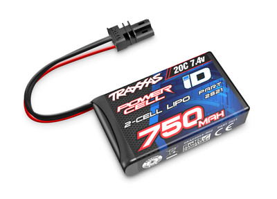 Traxxas certified 750mAh 7.4V 2-Cell 20C LiPo Battery
Traxxas certified 750mAh 7.4V 2-Cell 20C LiPo Battery