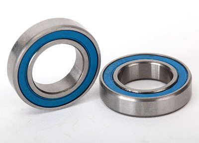 Ball bearings, blue rubber sealed (12x21x5mm) (2)
Ball bearings, blue rubber sealed (12x21x5mm) (2)