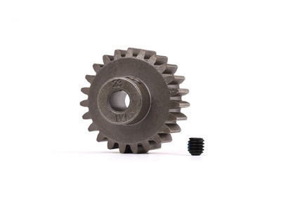 Gear, 23-T pinion (1.0 metric pitch) (fits 5mm shaft)/ set screw (for use only with steel spur gears)
Gear, 23-T pinion (1.0 metric pitch) (fits 5mm shaft)/ set screw (for use only with steel spur gears)