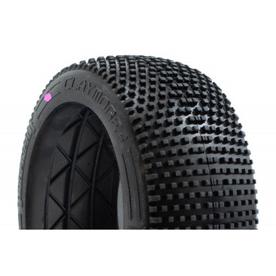 ProCircuit Claymore V2 Buggy Tires (K1) Clay Super Soft - (with out/Insert) (2) ProCircuit Claymore V2 Buggy Tires (K1) Clay Super Soft - (with out/Insert) (2)