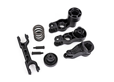 Steering bellcranks/ servo saver/ servo saver spring/ draglink/ 3x20mm shoulder screws (2)
Steering bellcranks/ servo saver/ servo saver spring/ draglink/ 3x20mm shoulder screws (2)