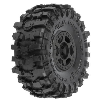 Pro-Line 1/10 Mickey Thompson Baja Pro X G8 F/R 1.9" MTD 12mm Blk Holcomb (2) Pro-Line 1/10 Mickey Thompson Baja Pro X G8 F/R 1.9" MTD 12mm Blk Holcomb (2)