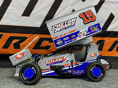 Custom Works Outlaw 5 1/10 Electric Dirt Oval Sprint Car Kit Custom Works Outlaw 5 1/10 Electric Dirt Oval Sprint Car Kit