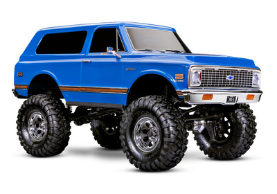 Traxxas TRX-4 1972 Chevorlet K5 Blazer High Trail Edition w/Lift Kit (Blue FD) Traxxas TRX-4 1972 Chevorlet K5 Blazer High Trail Edition w/Lift Kit (Blue FD)