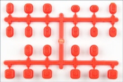 Kyosho Suspension Bushing Set - Orange (KYOIF442KO)  Kyosho Suspension Bushing Set - Orange (KYOIF442KO)
