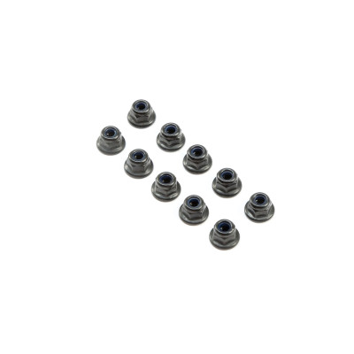 TLR M3 Flanged Lock Nuts (10) TLR M3 Flanged Lock Nuts (10)