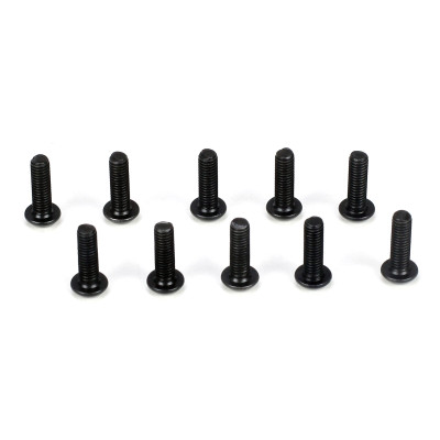 TLR Button Head Screws, M3 x 10mm (10) TLR Button Head Screws, M3 x 10mm (10)