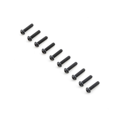 TLR Button Head Screws M2.5x10mm (10) TLR Button Head Screws M2.5x10mm (10)