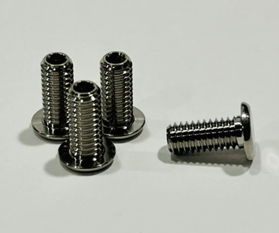 Klinik RC Titanium 4mm Flat Head Droop Screws (4pcs) 4x10