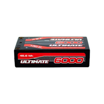 Ultimate Racing 7.6v 6000mAh 130c LiPo Battery Shorty Pack (5mm tubes) Ultimate Racing 7.6v 6000mAh 130c LiPo Battery Shorty Pack (5mm tubes)