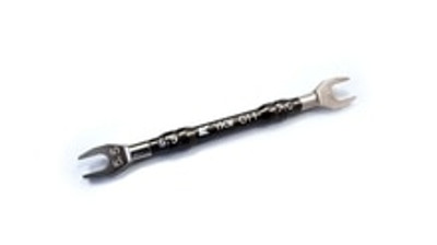 YKW011 Spanner (5.5-7.0)
Open end wrench with 5.5mm and 7.0mm sides. YKW011 Spanner (5.5-7.0)
Open end wrench with 5.5mm and 7.0mm sides.