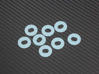 SMJ Oval Hole Type Body Mount Patch (Thin) (6mm x 3mm) (8)