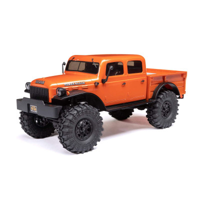 Axial 1/24 SCX24 Dodge Power Wagon 4WD Rock Crawler Brushed RTR, Orange Axial 1/24 SCX24 Dodge Power Wagon 4WD Rock Crawler Brushed RTR, Orange
