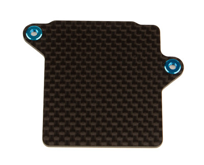 Team Associated RC10B74.1 Factory Team Carbon V2 ESC Tray Team Associated RC10B74.1 Factory Team Carbon V2 ESC Tray
