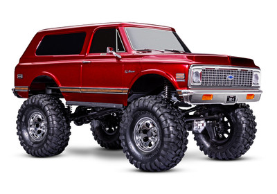 Traxxas TRX-4 1972 Chevorlet K5 Blazer High Trail Edition w/Lift Kit (Red) Traxxas TRX-4 1972 Chevorlet K5 Blazer High Trail Edition w/Lift Kit (Red)