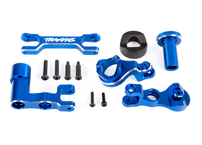 Traxxas Aluminum Bellcrank Assembly (XRT) Blue Traxxas Aluminum Bellcrank Assembly (XRT) Blue