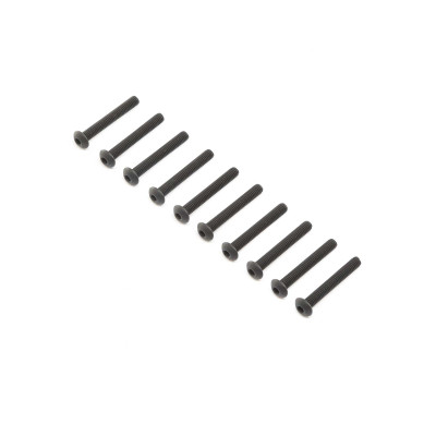 Losi Button Head Screws, Steel, Black Oxide, M4 x 30mm (10) Losi Button Head Screws, Steel, Black Oxide, M4 x 30mm (10)
