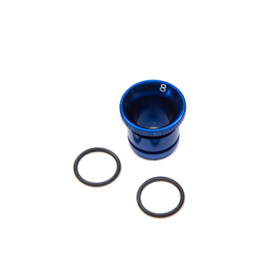 OS Speed Carburetor Reducer (7.5mm) Blue Aluminum OS Speed Carburetor Reducer (7.5mm) Blue Aluminum