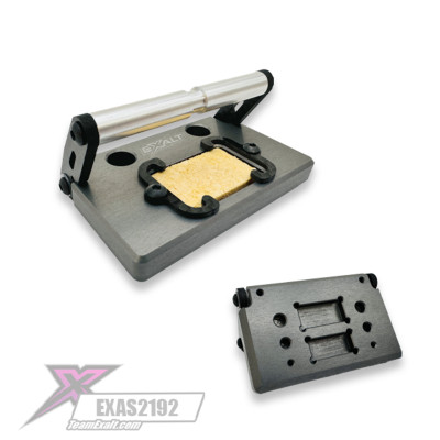 Exalt Billet Aluminum 2 in 1 Soldering Iron Stand/Jig Exalt Billet Aluminum 2 in 1 Soldering Iron Stand/Jig