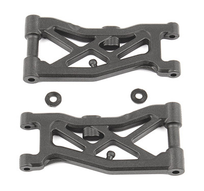 Team Associated RC10B74 Factory Team Carbon Front Suspension Arms Team Associated RC10B74 Factory Team Carbon Front Suspension Arms