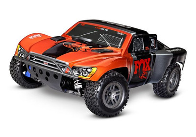 TRAXXAS Slash 4X4 BL-2s: 1/10 Scale 4WD Short Course (FOX) TRAXXAS Slash 4X4 BL-2s: 1/10 Scale 4WD Short Course (FOX)