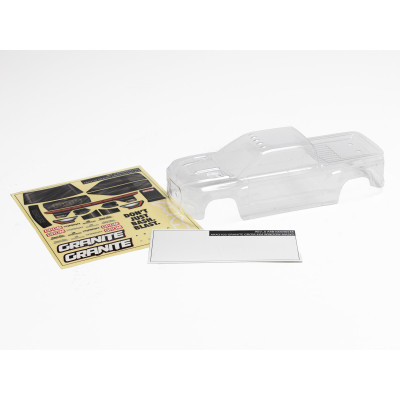 Arrma Granite GROM Body, Clear Arrma Granite GROM Body, Clear