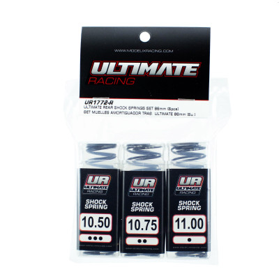 Ultimate Racing Rear Shock Spring Set 86mm 6Pcs. Ultimate Racing Rear Shock Spring Set 86mm 6Pcs.