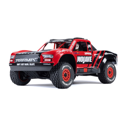 ARRMA MOJAVE GROM MEGA 380 Brushed 4X4 Small Scale Desert Truck RTR with Battery & Charger (Red/Black) ARRMA MOJAVE GROM MEGA 380 Brushed 4X4 Small Scale Desert Truck RTR with Battery & Charger (Red/Black)