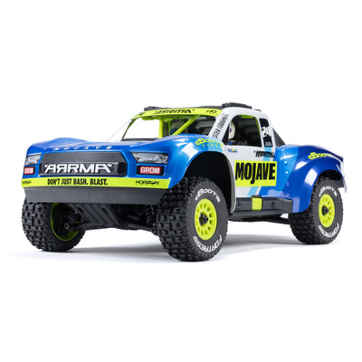 ARRMA MOJAVE GROM MEGA 380 Brushed 4X4 Small Scale Desert Truck RTR with Battery & Charger (Blue/White) ARRMA MOJAVE GROM MEGA 380 Brushed 4X4 Small Scale Desert Truck RTR with Battery & Charger (Blue/White)