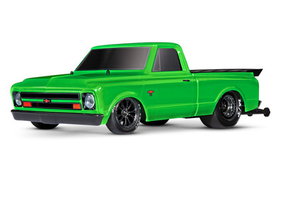 Traxxas Drag Slash HD 1/10 2WD No Prep Truck w/1967 Chevrolet C10 Body (Green) w/TQi 2.4GHz Radio & TSM (RTR)