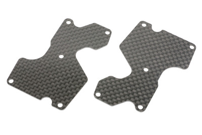 Mugen Seiki Graphite Front Lower Suspension Arm Mount Plate 2pcs (1mm) Mugen Seiki Graphite Front Lower Suspension Arm Mount Plate 2pcs (1mm)