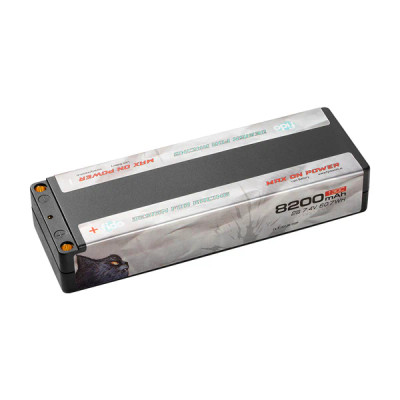 Fido LipoMaxx RC Racing Lipo Battery 8200mAh 2S 7.4V 130C Stick Pack 5mm Plugs Fido LipoMaxx RC Racing Lipo Battery 8200mAh 2S 7.4V 130C Stick Pack 5mm Plugs