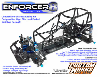 Custom Works Enforcer 8 GBX Offset Kit Custom Works Enforcer 8 GBX Offset Kit
