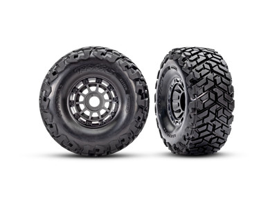Traxxas Maxx Slash Tires/Wheels (SC) (L/R) (Gray) Traxxas Maxx Slash Tires/Wheels (SC) (L/R) (Gray)