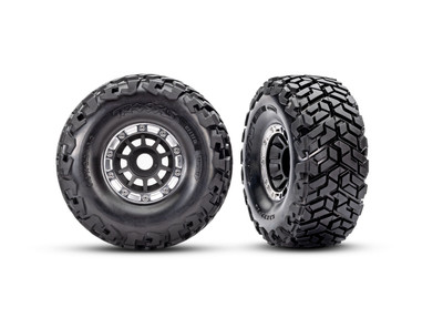 Traxxas Maxx Slash Tires/Wheels (SC) (L/R) (Black) Traxxas Maxx Slash Tires/Wheels (SC) (L/R) (Black)