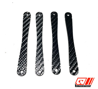 Quasi Speed 3" Carbon Printed Braces Quasi Speed 3" Carbon Printed Braces