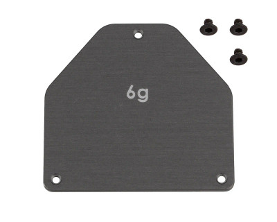 Team Associated RC10B7 Factory Team Aluminum Servo Weight Plate (6g) Team Associated RC10B7 Factory Team Aluminum Servo Weight Plate (6g)