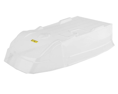 JConcepts L8 Night G3 Speedway 1/10 Dirt Oval Latemodel Body w/Spoiler (Clear) (10.25")
