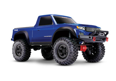 Traxxas TRX-4 Sport 1/10 Scale Trail Rock Crawler W/ Clipless Body (Blue) Traxxas TRX-4 Sport 1/10 Scale Trail Rock Crawler W/ Clipless Body (Blue)