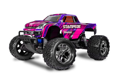 Traxxas Stampede HD 1/10 RTR 2WD Electric Monster Truck w/XL-5 ESC, TQ 2.4GHz Radio, Battery & USB-C Charger (Pink) Traxxas Stampede HD 1/10 RTR 2WD Electric Monster Truck w/XL-5 ESC, TQ 2.4GHz Radio, Battery & USB-C Charger (Pink)