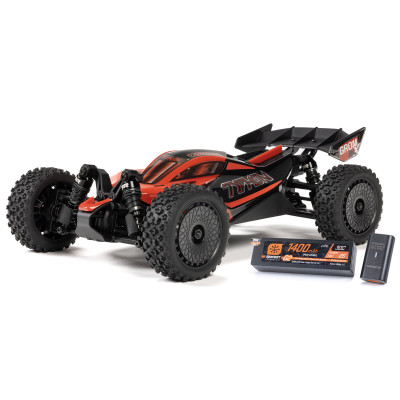 Arrma 1/14 TYPHON GROM 223S DSC 4X4 RTR Brushless Buggy, Red (Battery & Charger Included) Arrma 1/14 TYPHON GROM 223S DSC 4X4 RTR Brushless Buggy, Red (Battery & Charger Included)