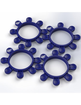 Tire Gluing Rubber Bands Reflex Blue