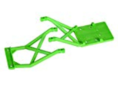 Traxxas Skid Plate Set (Front & Rear) (green) (TRA3623A)