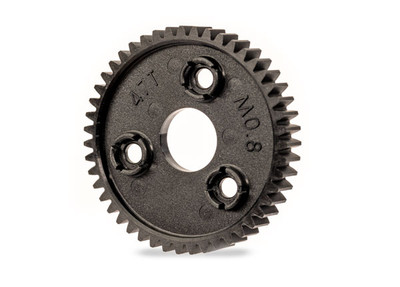 Spur gear, 47-tooth (for slipper clutch) (0.8 metric pitch, compatible with 32-pitch)
Spur gear, 47-tooth (for slipper clutch) (0.8 metric pitch, compatible with 32-pitch)