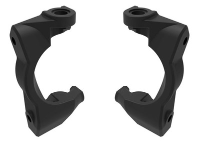Caster blocks (c-hubs), left & right (black)
Caster blocks (c-hubs), left & right (black)
