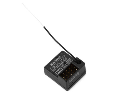 Sanwa/Airtronics RX-49T 2.4GHz 4-Channel FH5 Telemetry Receiver Sanwa/Airtronics RX-49T 2.4GHz 4-Channel FH5 Telemetry Receiver