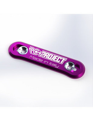 RC-Project Aluminum One Piece Wing Button in Ergal 7075-T6 (Purple)