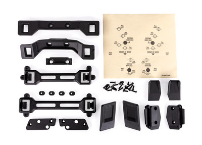 TRAXXAS Body conversion kit, Slash 4X4 (for clipless mounting)