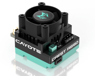 Cayote Crest RS60 1/10 Stock 60A Sensored Brushless Competition ESC Cayote Crest RS60 1/10 Stock 60A Sensored Brushless Competition ESC